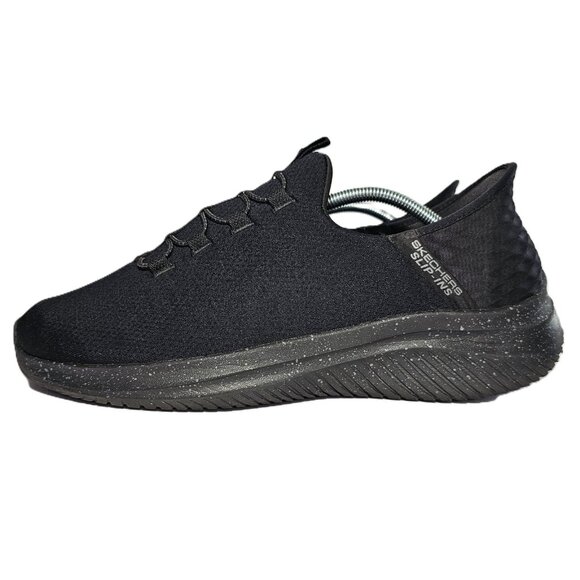 Skechers Men\'s Size 11.5 WIDE Slip-Ins Ultra Flex 3.0 Right Away Black Sneakers main image 4